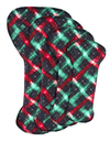 Asymmetric - Yuletide Plaid - SINGLE PAD - Select your size