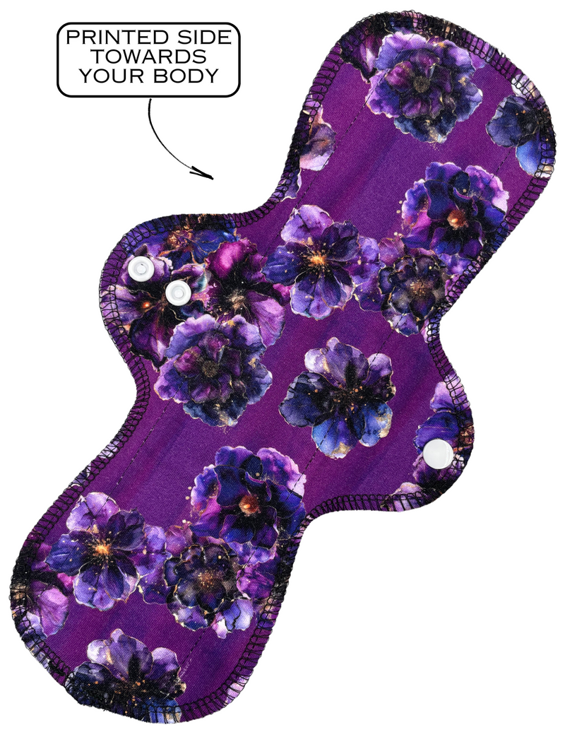 Purple Pansy - SINGLE PAD - Select your size