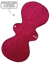 Mega Pad Burgundy Velour - SINGLE PAD - MADE TO ORDER