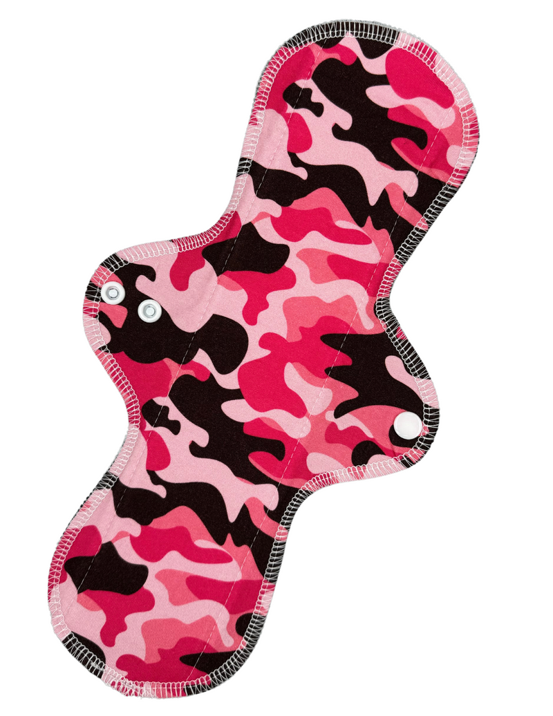 Pink Camo - SINGLE PAD - Select your size